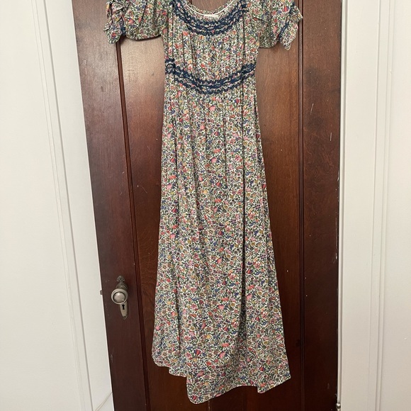 EUC Doen Eclipse Dress Mayfair Floral Size Large - Picture 5 of 5